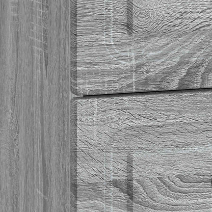 Nachttisch Sonoma-Grau 43 x 34,5 x 44,5 cm Holzwerkstoff