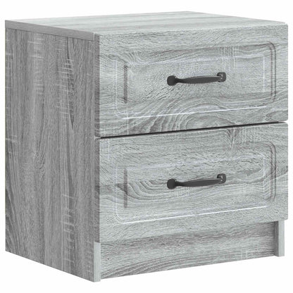 Nachttisch Sonoma-Grau 43 x 34,5 x 44,5 cm Holzwerkstoff