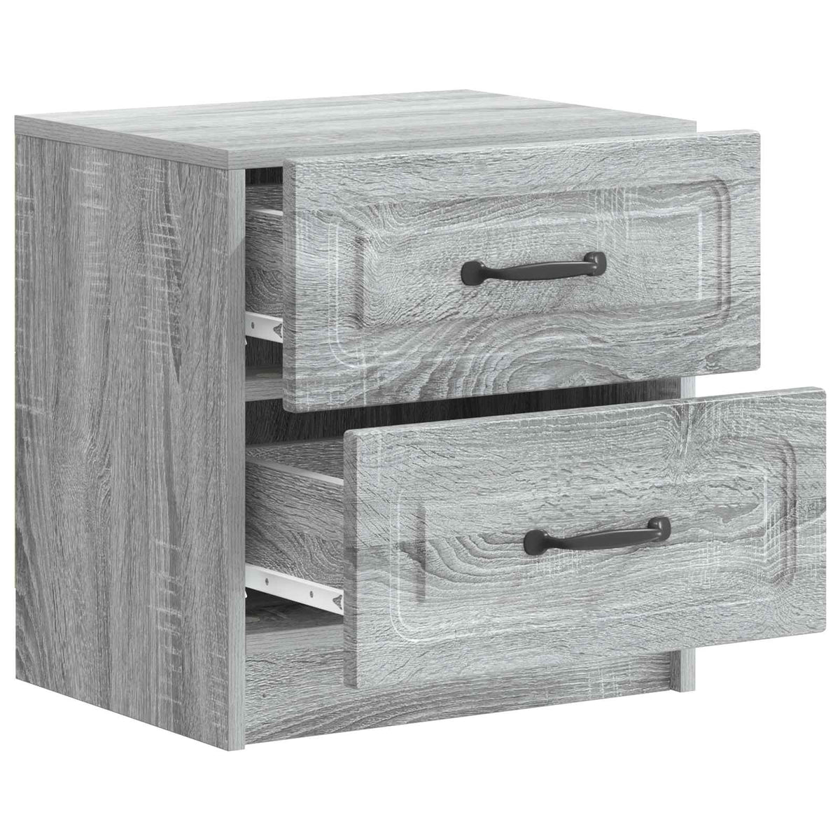 Nachttisch Sonoma-Grau 43 x 34,5 x 44,5 cm Holzwerkstoff