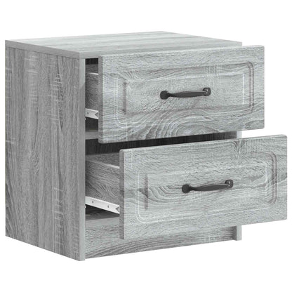 Nachttisch Sonoma-Grau 43 x 34,5 x 44,5 cm Holzwerkstoff