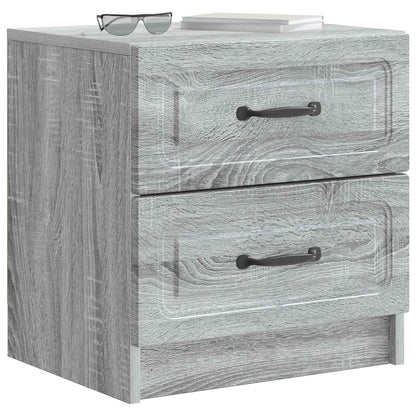 Nachttisch Sonoma-Grau 43 x 34,5 x 44,5 cm Holzwerkstoff