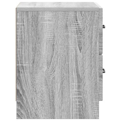 Nachttisch Sonoma-Grau 43 x 34,5 x 44,5 cm Holzwerkstoff