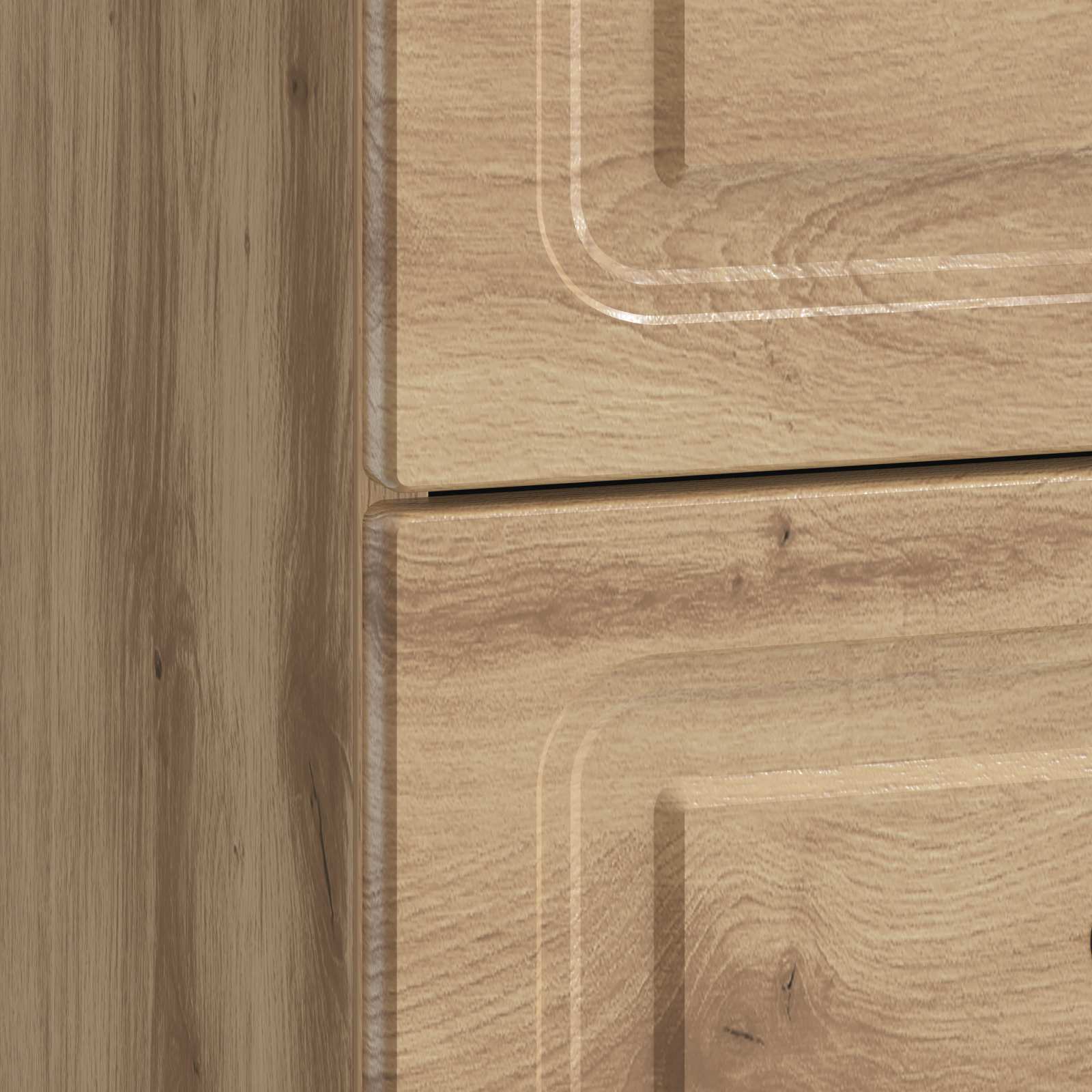 Nachttisch 2 stk. Artisan-Eiche 43 x 34,5 x 44,5 cm
