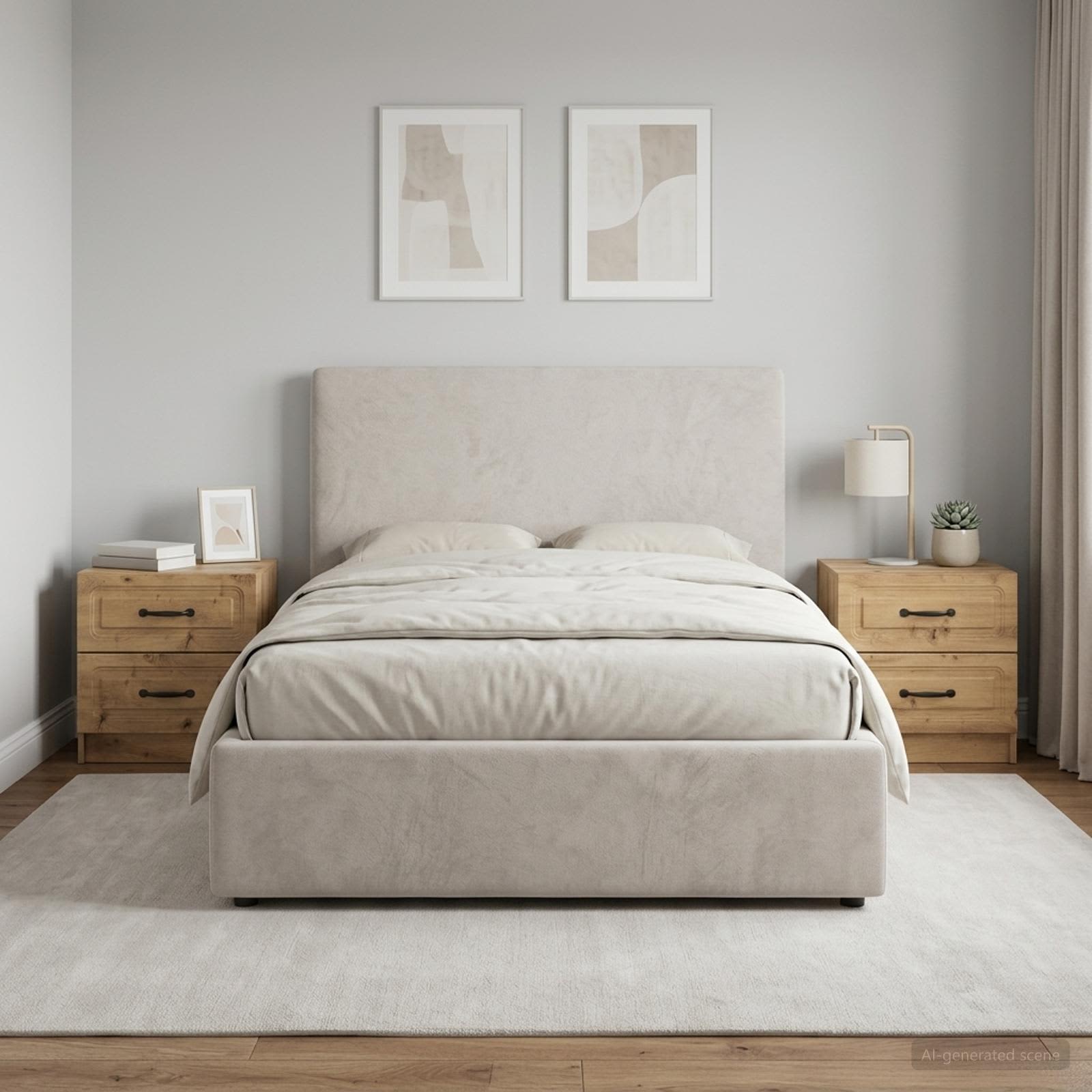 Nachttisch 2 stk. Artisan-Eiche 43 x 34,5 x 44,5 cm