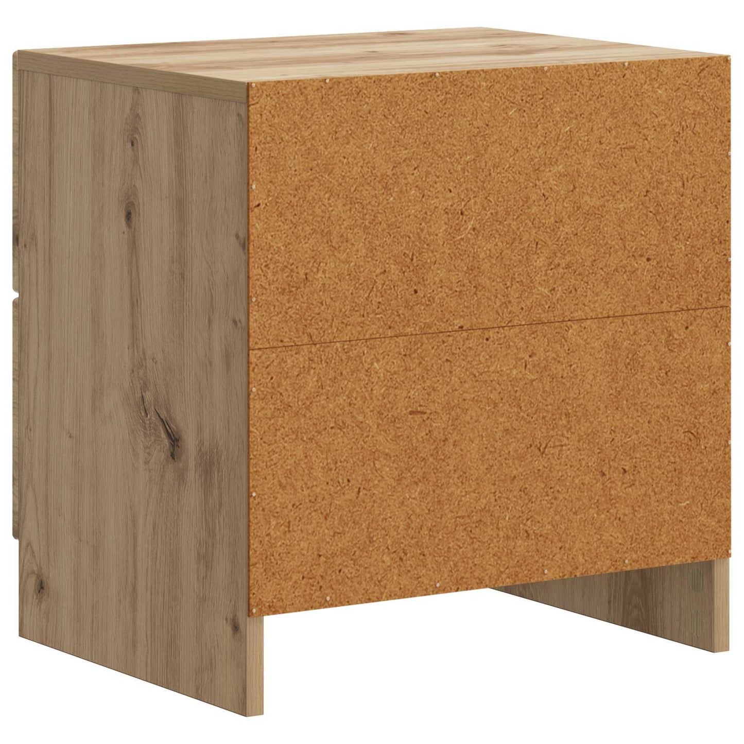 Nachttisch 2 stk. Artisan-Eiche 43 x 34,5 x 44,5 cm
