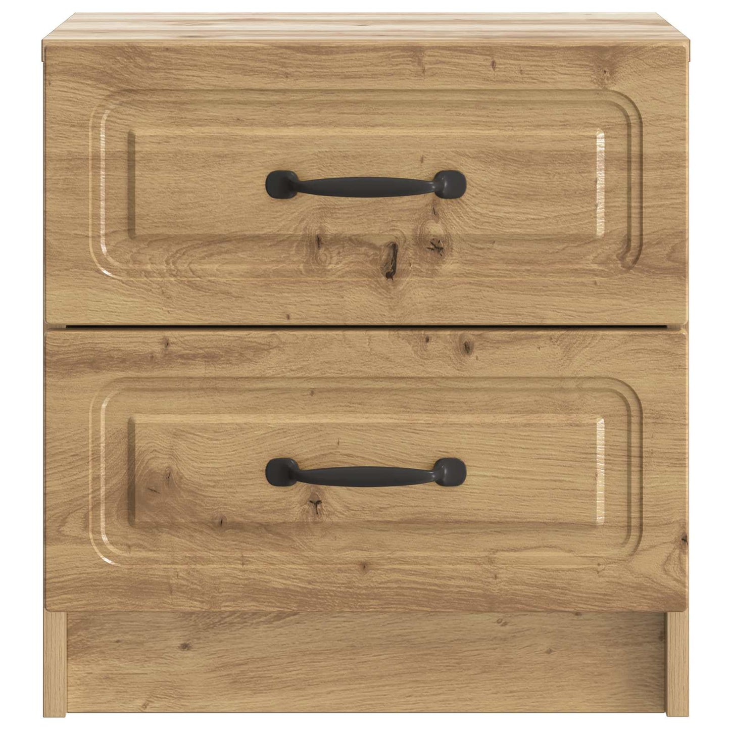 Nachttisch 2 stk. Artisan-Eiche 43 x 34,5 x 44,5 cm