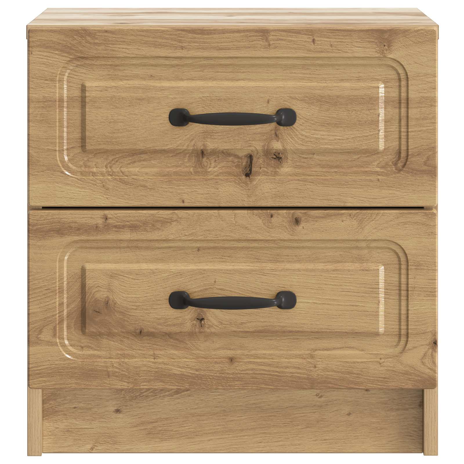 Nachttisch 2 stk. Artisan-Eiche 43 x 34,5 x 44,5 cm
