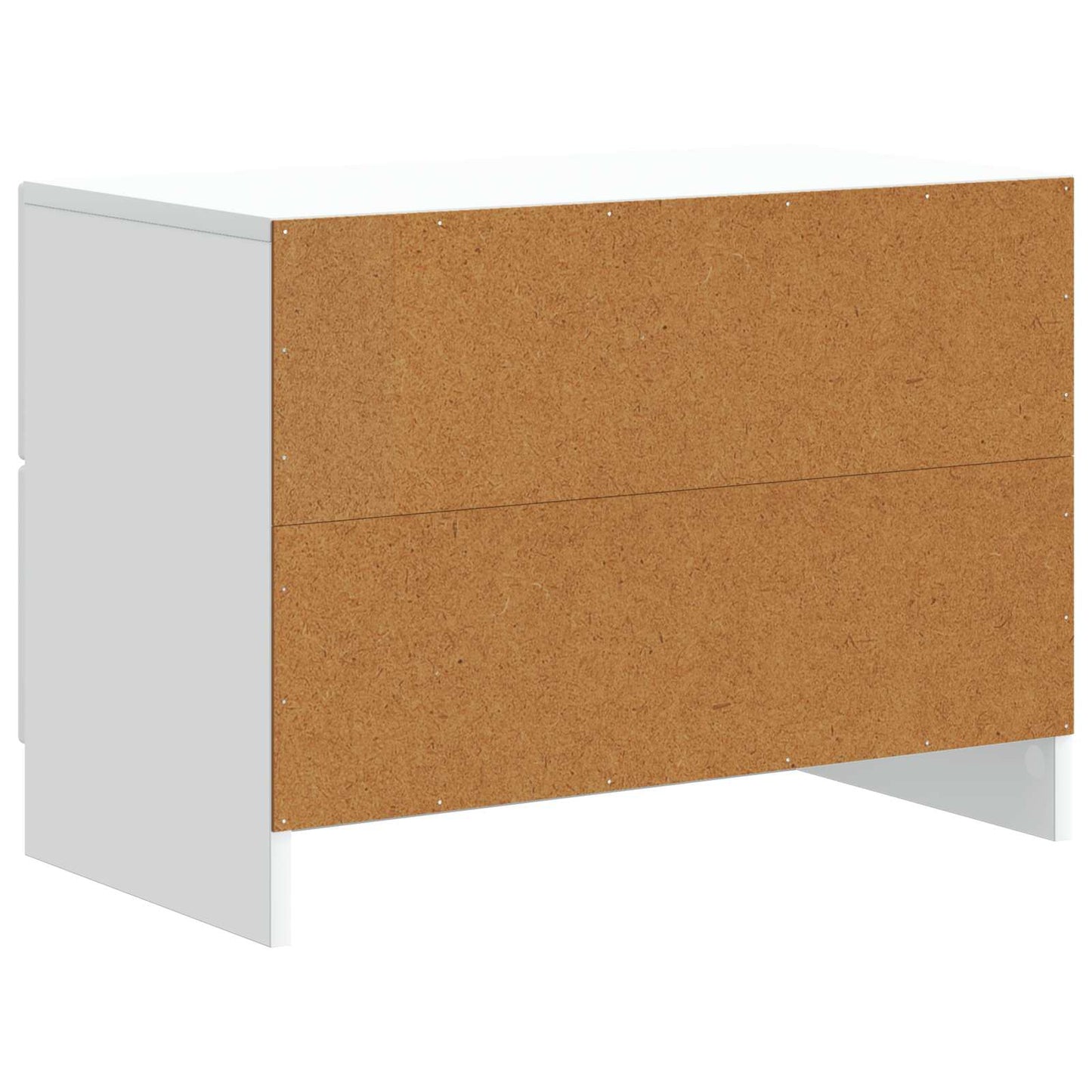 Nachttisch Weiß 62 x 34,5 x 44,5 cm Holzwerkstoff