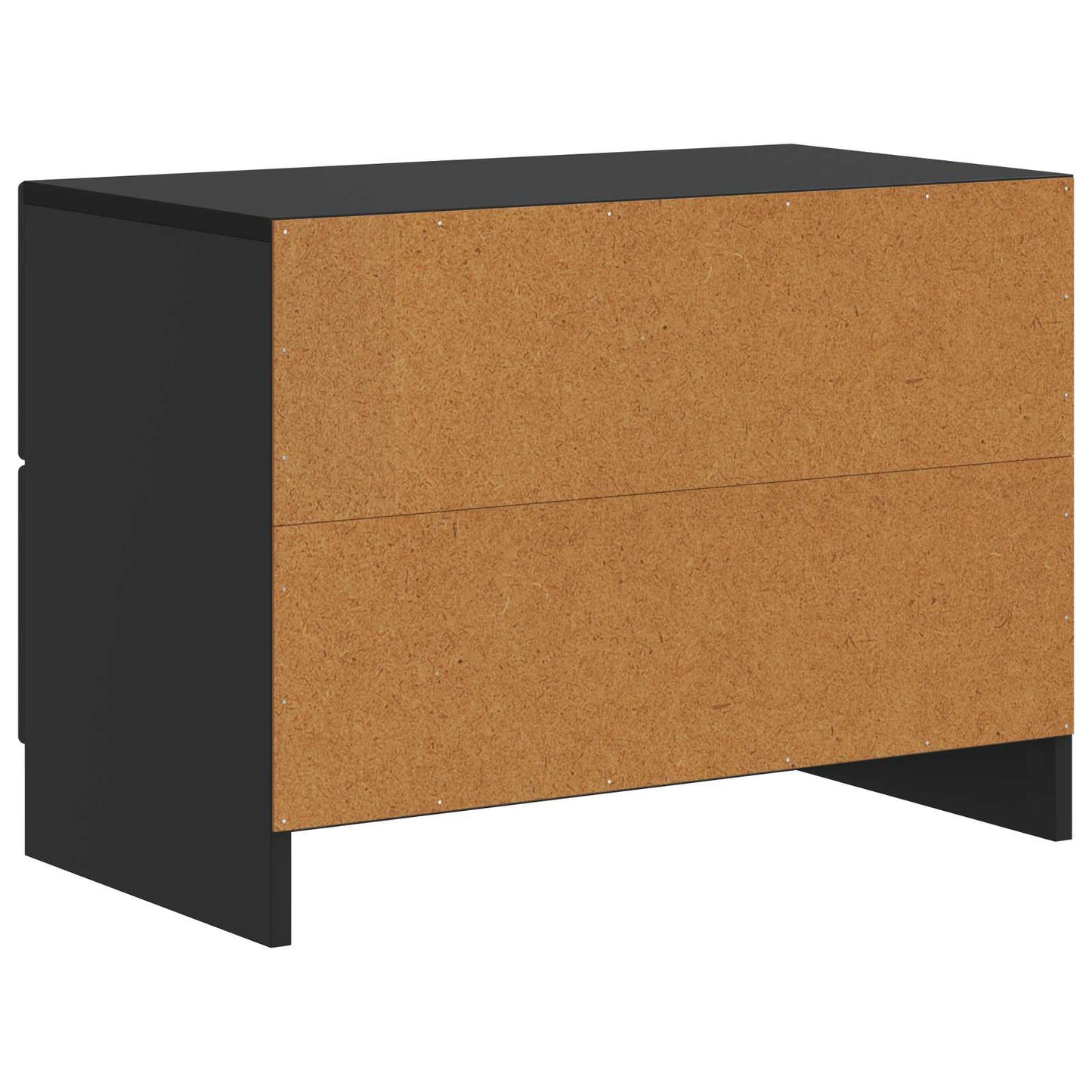 Nachttisch Schwarz 62 x 34,5 x 44,5 cm Holzwerkstoff