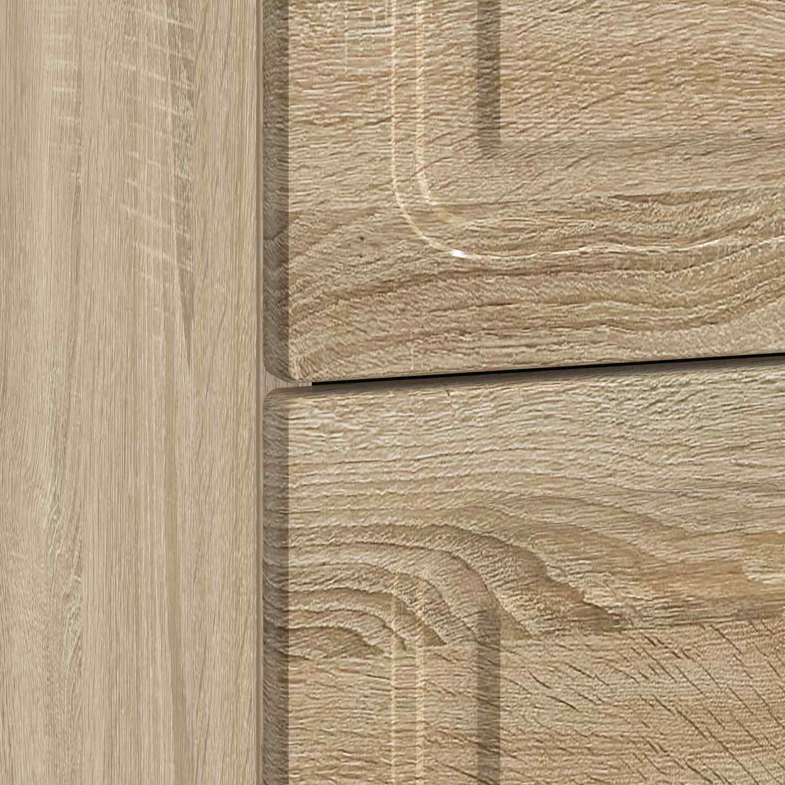 Nachttisch Sonoma-Eiche 62 x 34,5 x 44,5 cm Holzwerkstoff