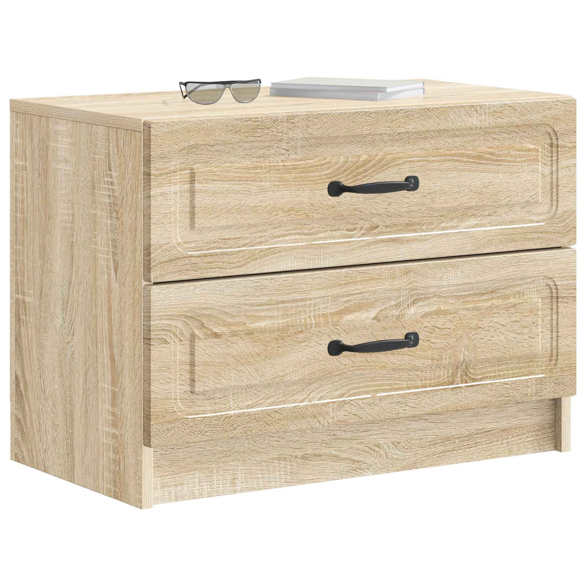 Nachttisch Sonoma-Eiche 62 x 34,5 x 44,5 cm Holzwerkstoff