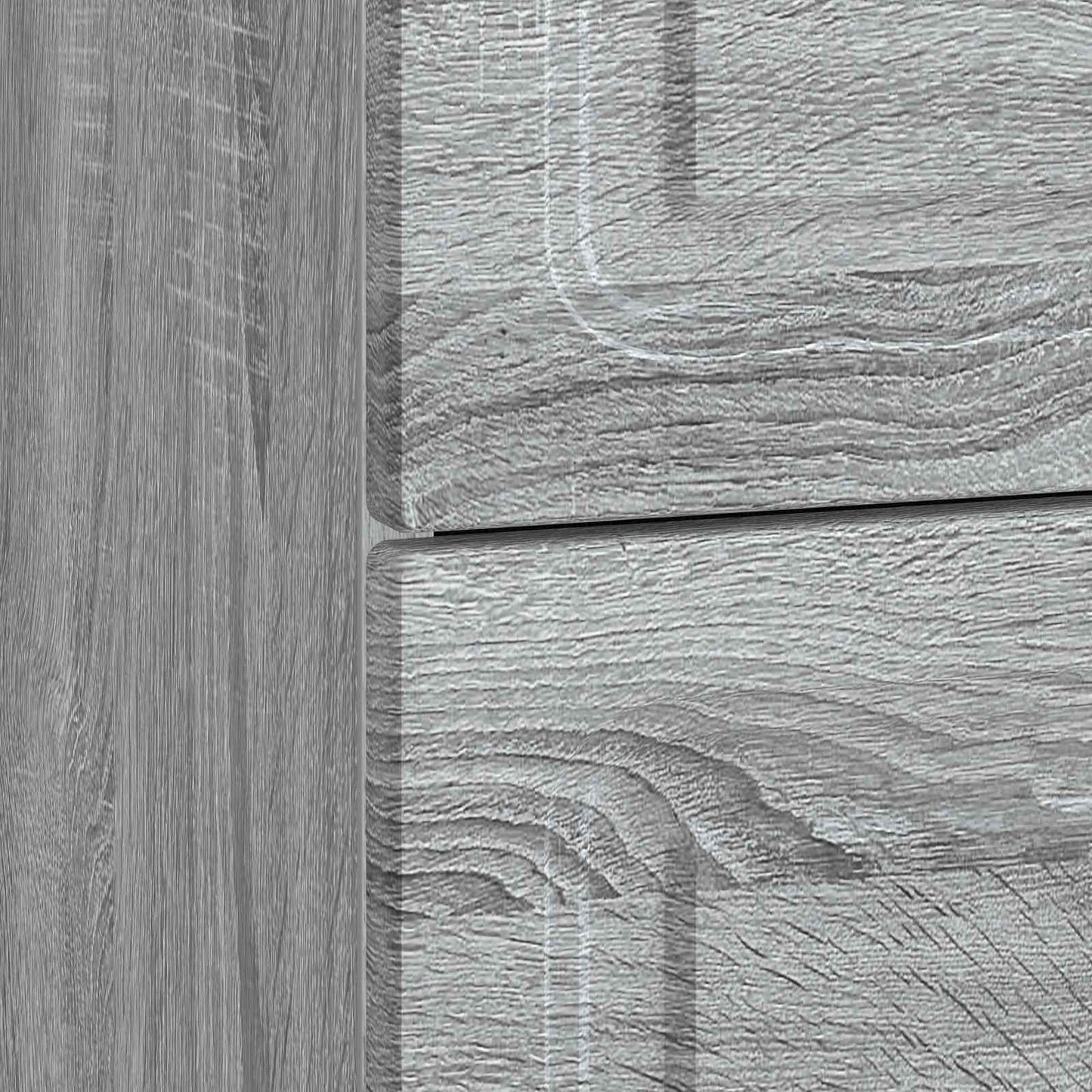 Nachttisch Sonoma-Grau 62 x 34,5 x 44,5 cm Holzwerkstoff