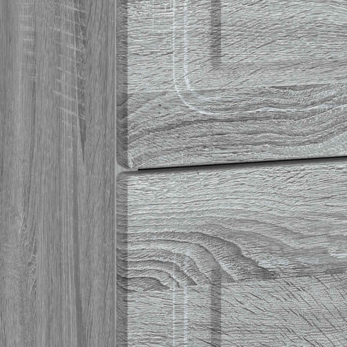 Nachttisch Sonoma-Grau 62 x 34,5 x 44,5 cm Holzwerkstoff