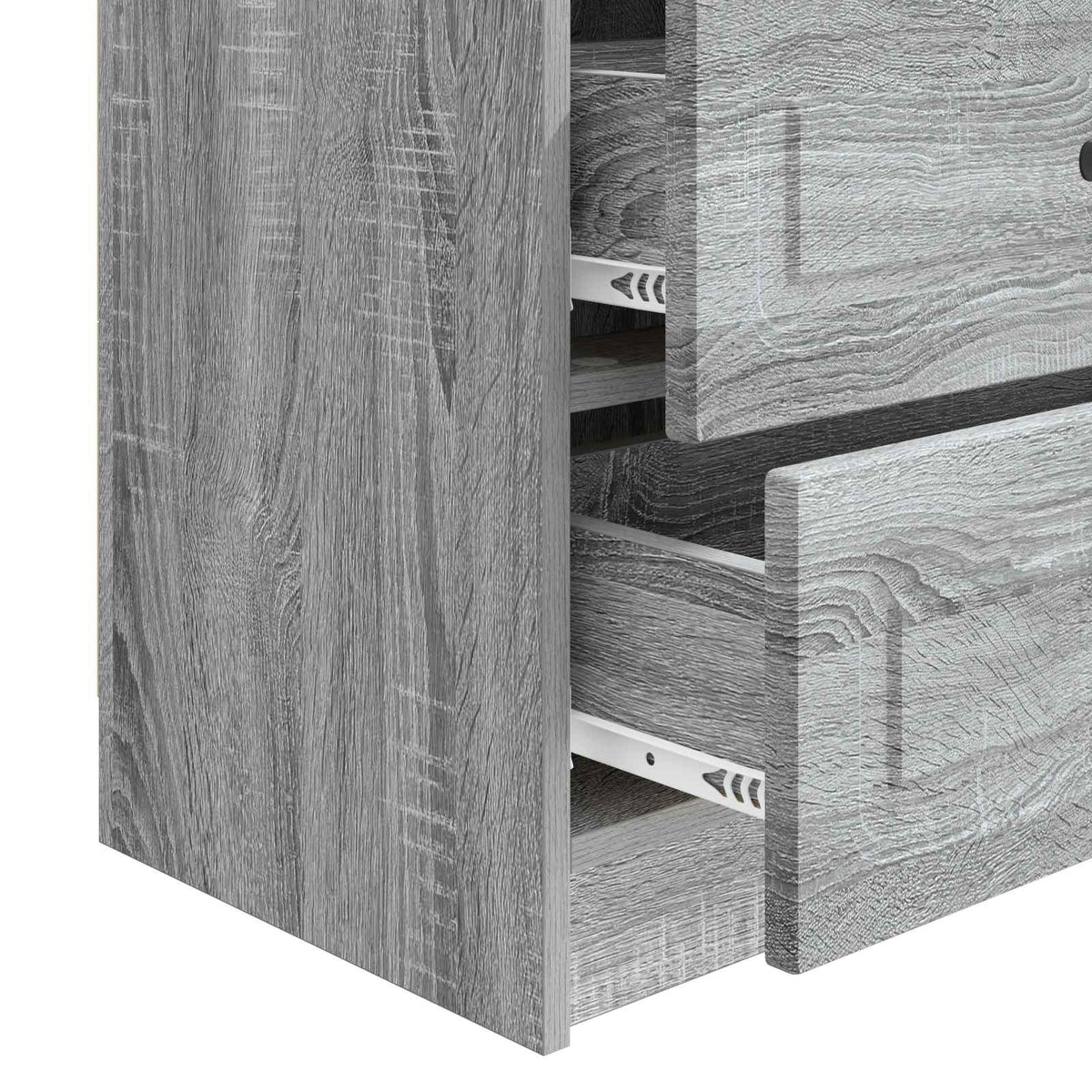 Nachttisch Sonoma-Grau 62 x 34,5 x 44,5 cm Holzwerkstoff