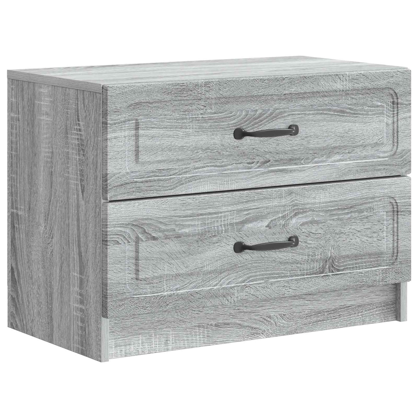 Nachttisch Sonoma-Grau 62 x 34,5 x 44,5 cm Holzwerkstoff