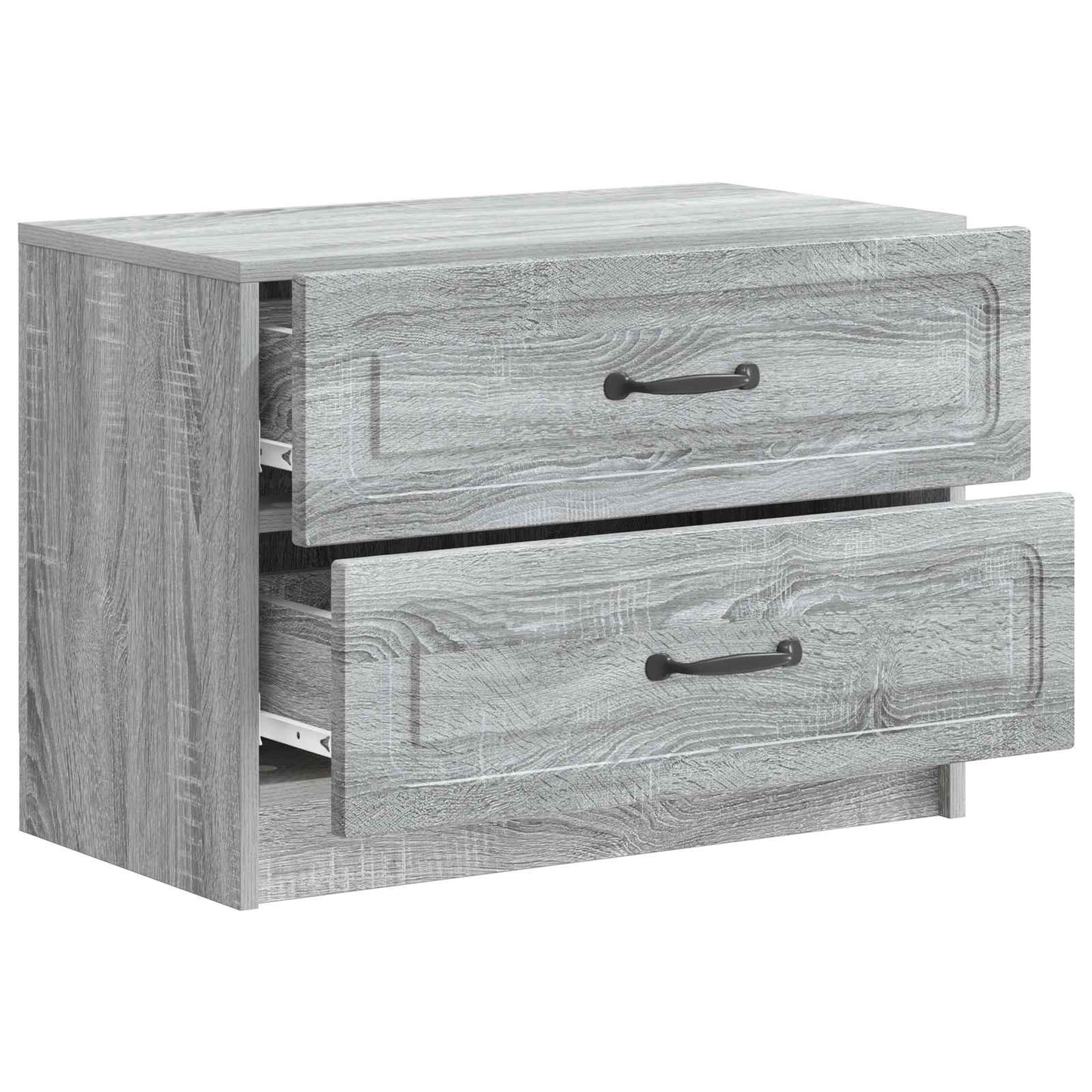 Nachttisch Sonoma-Grau 62 x 34,5 x 44,5 cm Holzwerkstoff