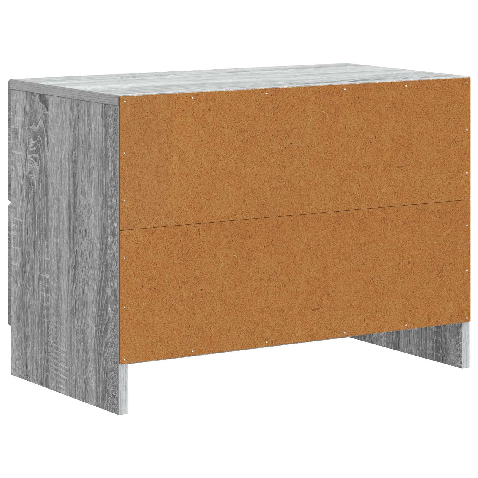 Nachttisch Sonoma-Grau 62 x 34,5 x 44,5 cm Holzwerkstoff