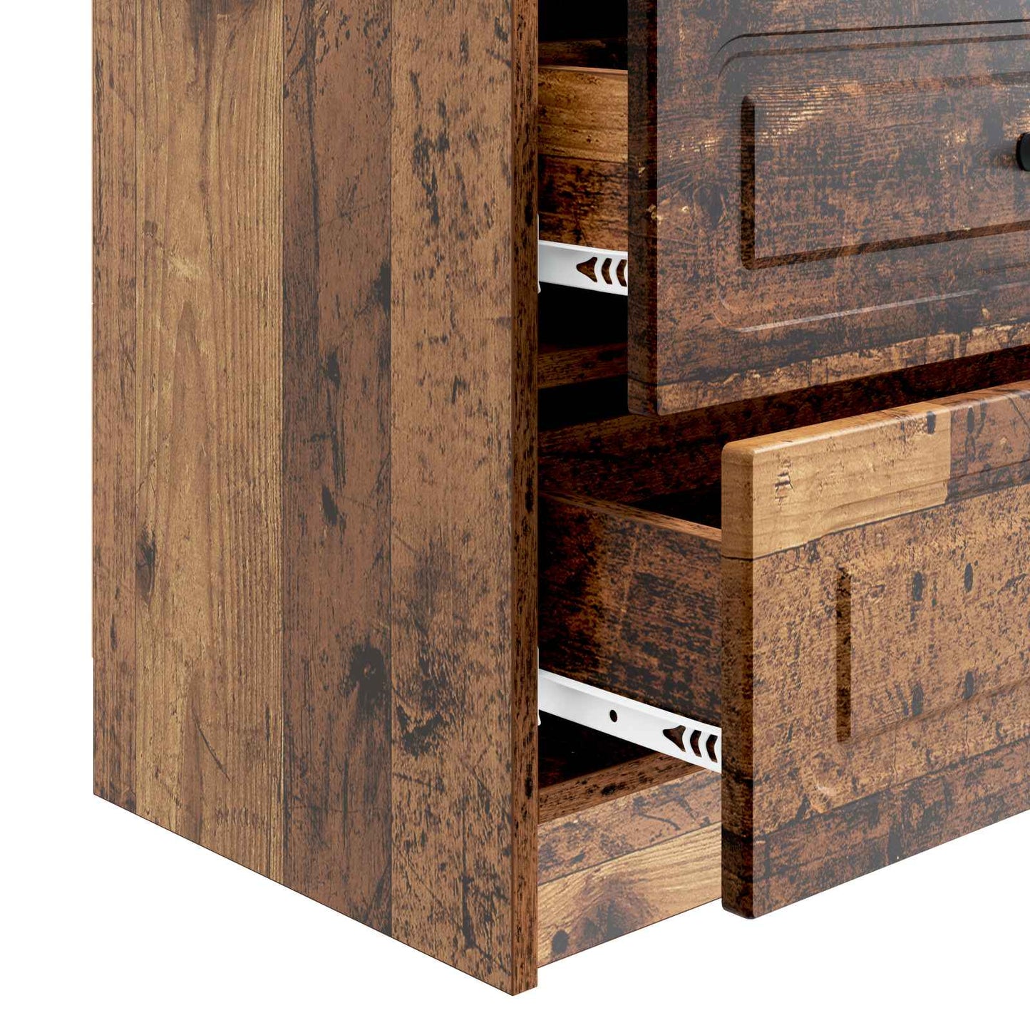 Nachttisch Altholz 62 x 34,5 x 44,5 cm Holzwerkstoff