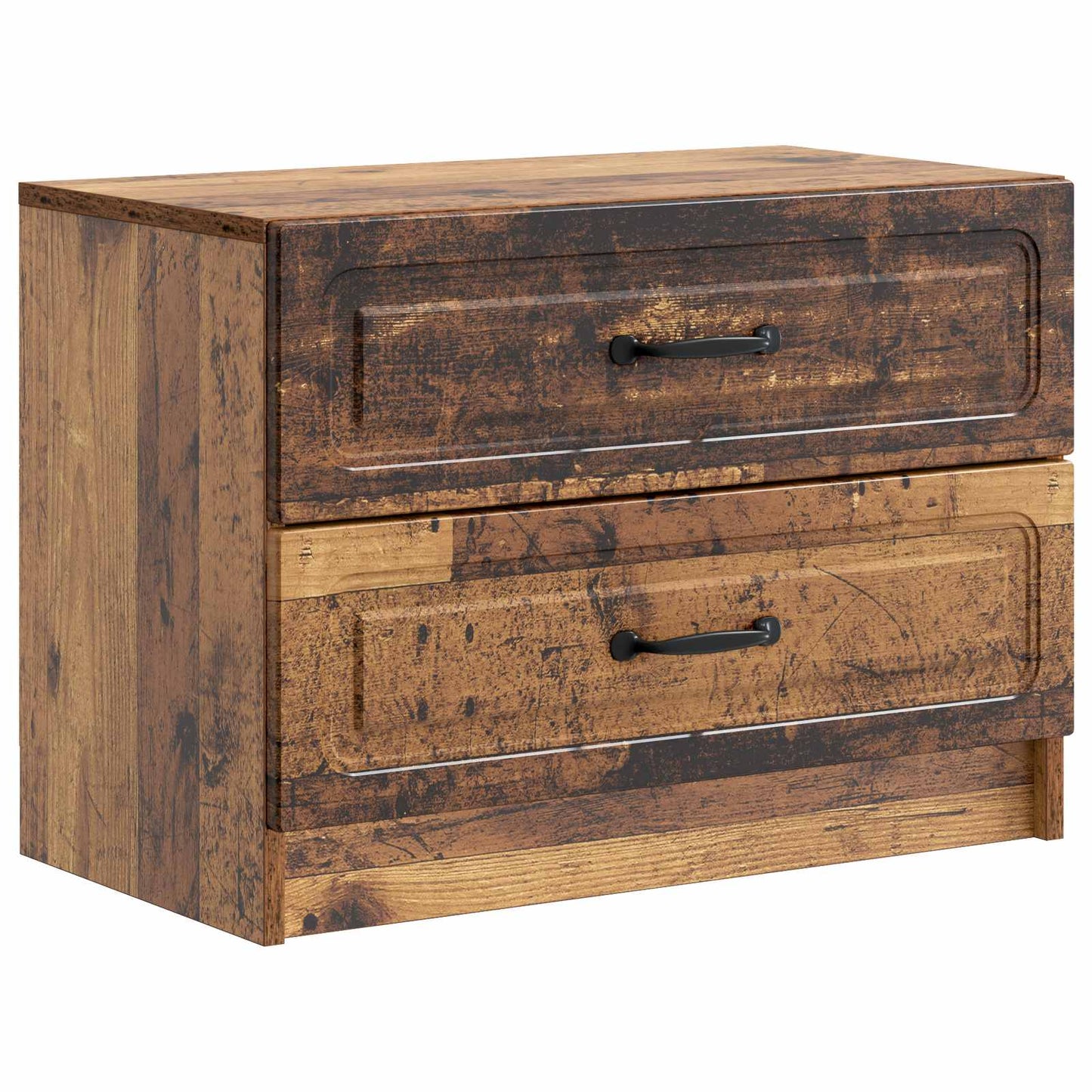 Nachttisch Altholz 62 x 34,5 x 44,5 cm Holzwerkstoff