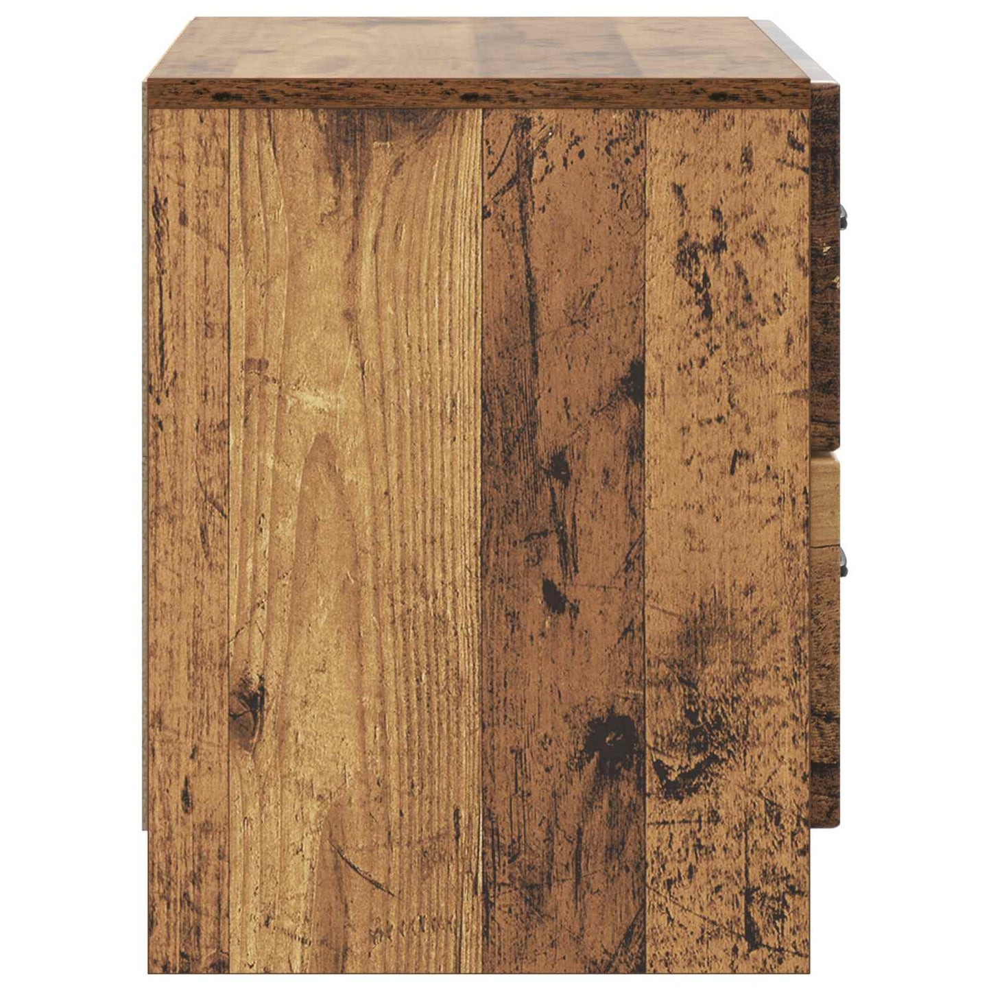 Nachttisch Altholz 62 x 34,5 x 44,5 cm Holzwerkstoff