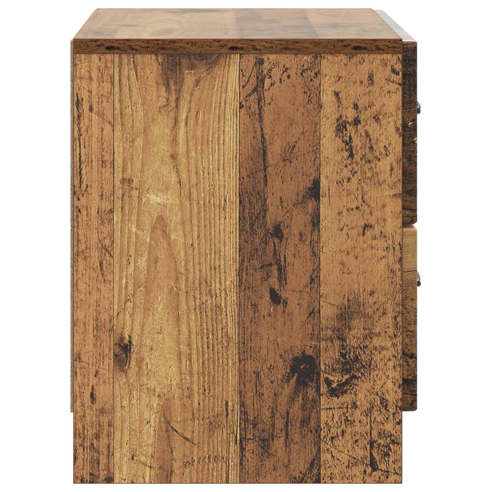 Nachttisch Altholz 62 x 34,5 x 44,5 cm Holzwerkstoff