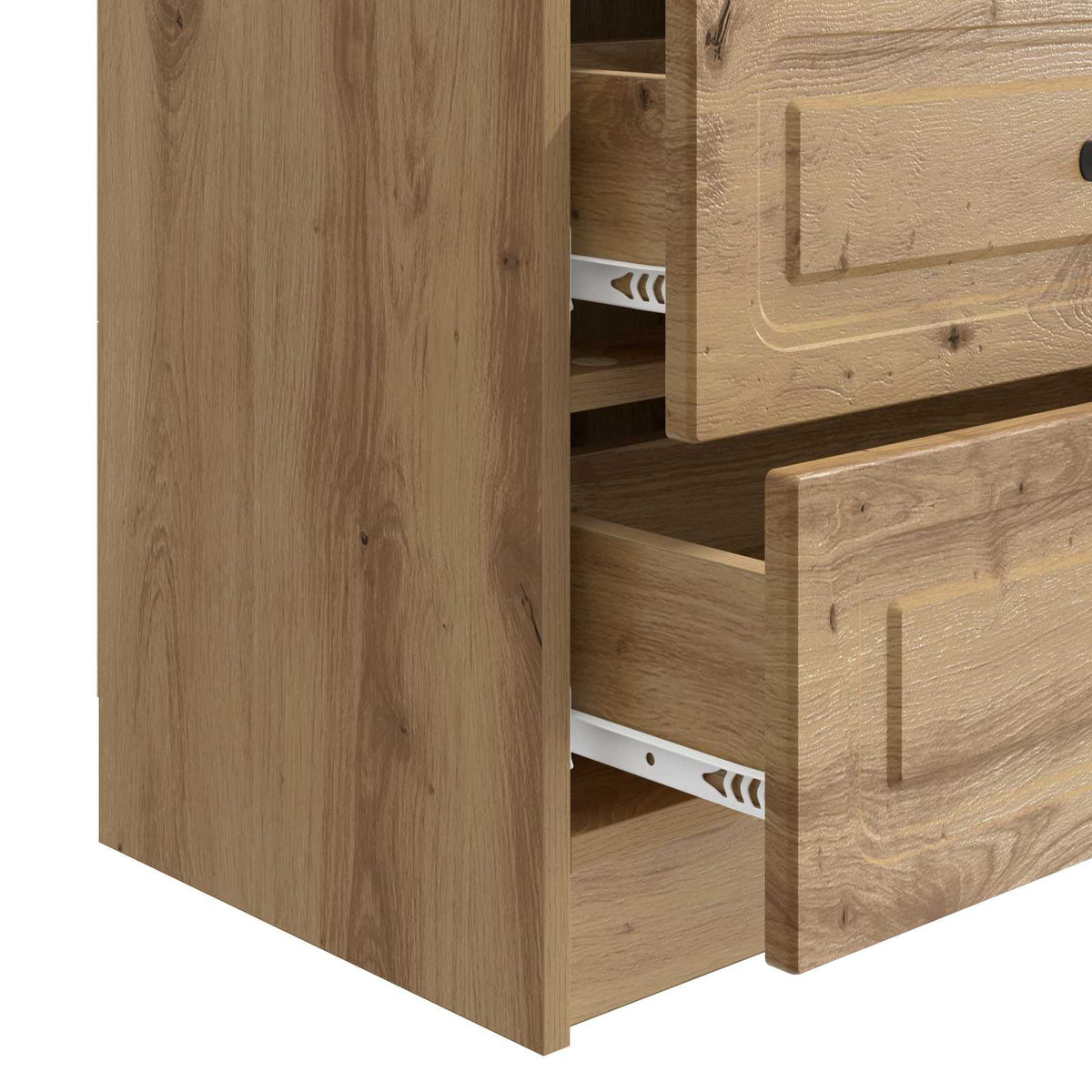 Nachttisch Artisan-Eiche 62 x 34,5 x 44,5 cm Holzwerkstoff