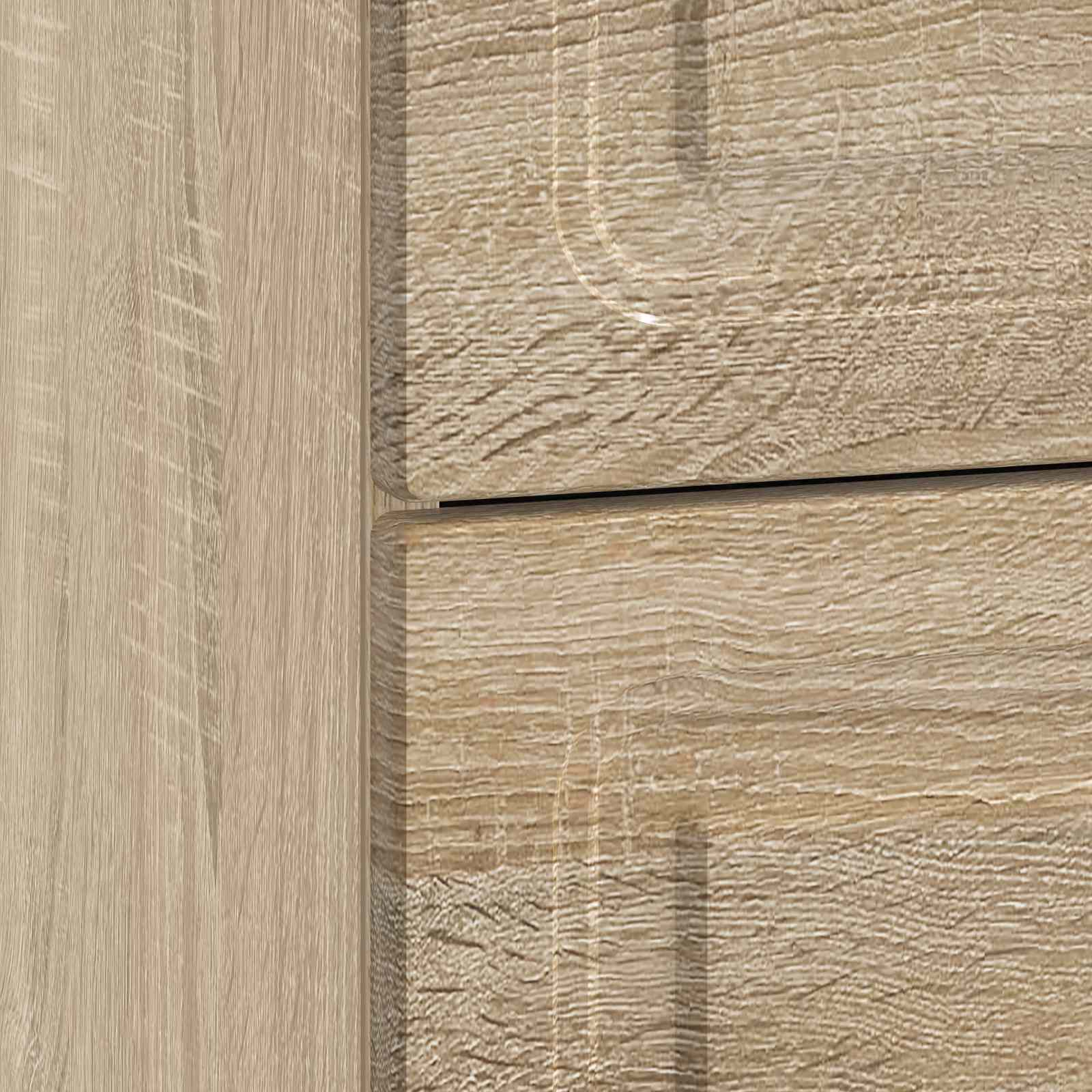Nachttisch Sonoma-Eiche 43 x 41 x 63,5 cm Holzwerkstoff