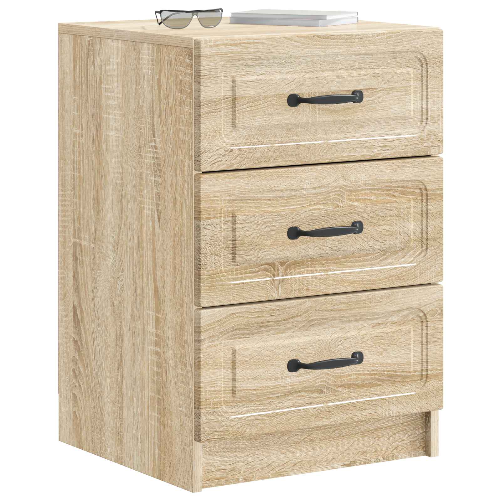 Nachttisch Sonoma-Eiche 43 x 41 x 63,5 cm Holzwerkstoff