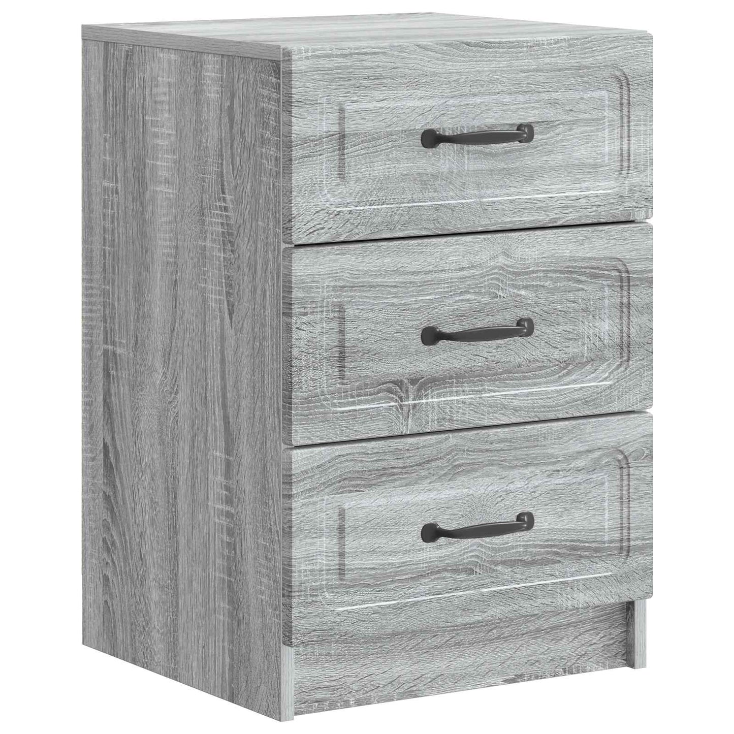 Nachttisch Sonoma-Grau 43 x 41 x 63,5 cm Holzwerkstoff