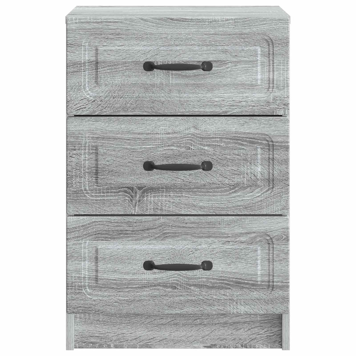 Nachttisch Sonoma-Grau 43 x 41 x 63,5 cm Holzwerkstoff
