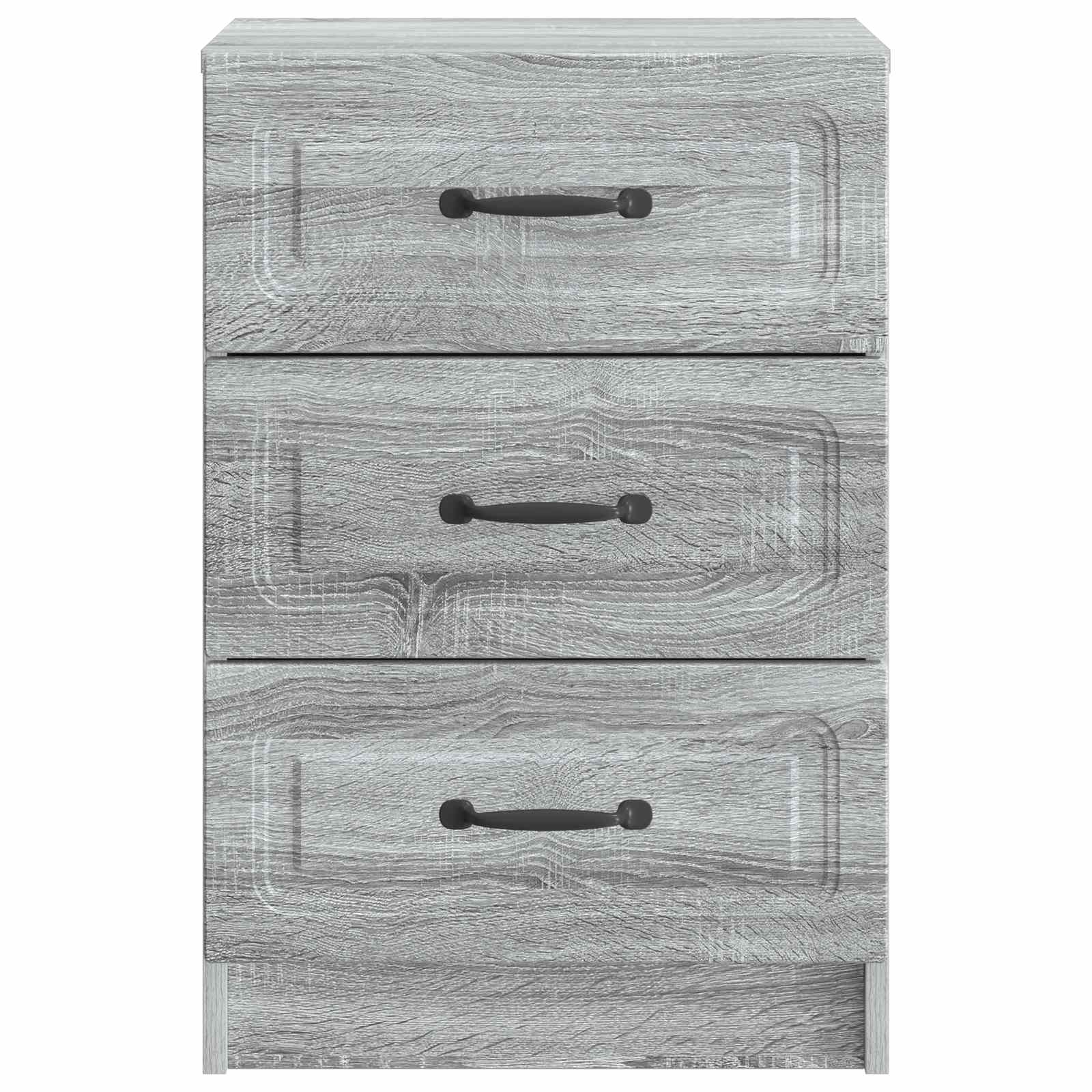 Nachttisch Sonoma-Grau 43 x 41 x 63,5 cm Holzwerkstoff