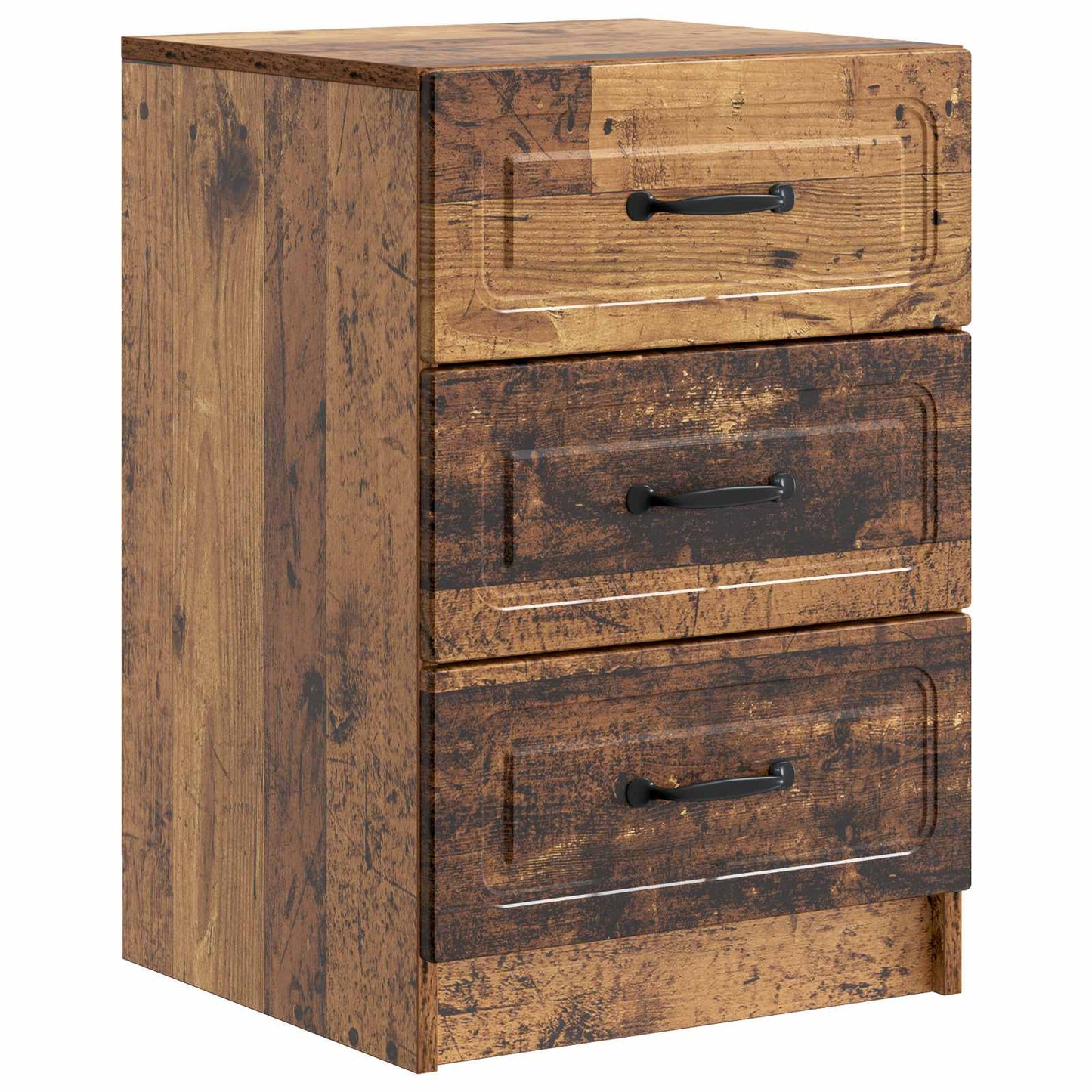 Nachttisch Altholz 43 x 41 x 63,5 cm Holzwerkstoff