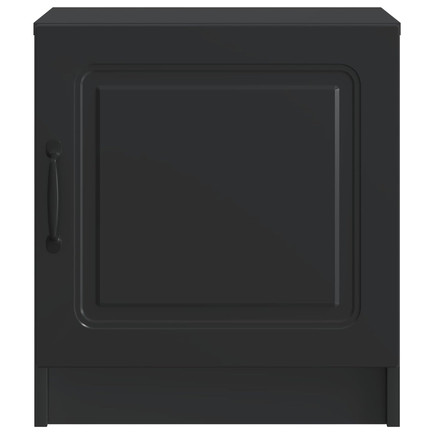 Nachttisch 2 Stk. Schwarz 43 x 34,5 x 47 cm Holzwerkstoff