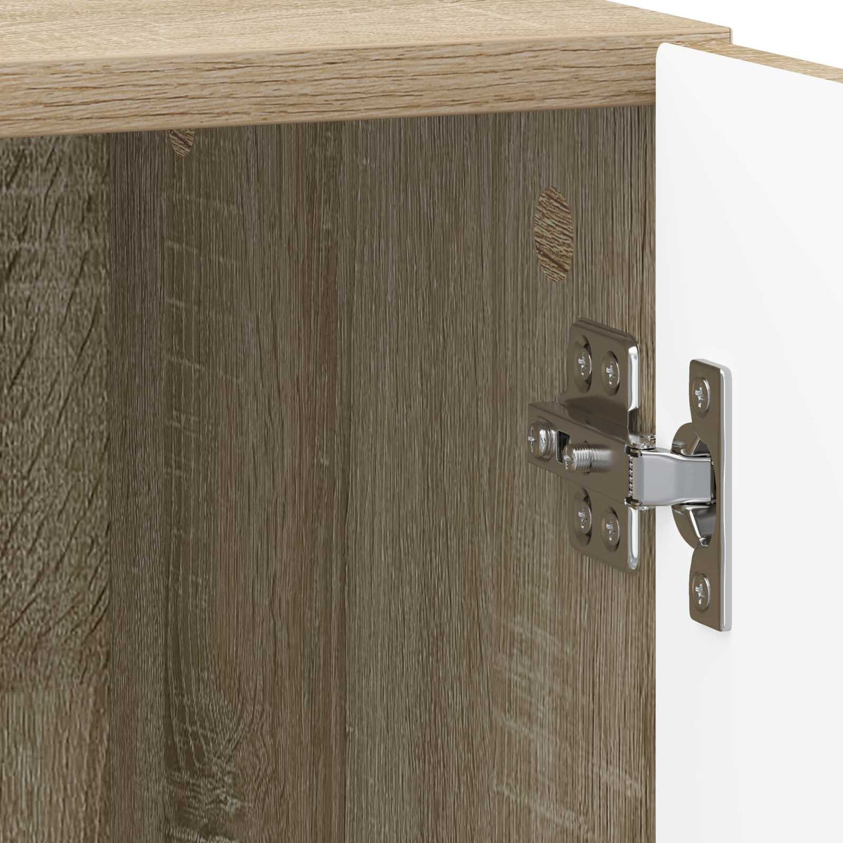 Nachttisch 2 Stk. Sonoma-Eiche 43 x 34,5 x 47 cm Holzwerkstoff