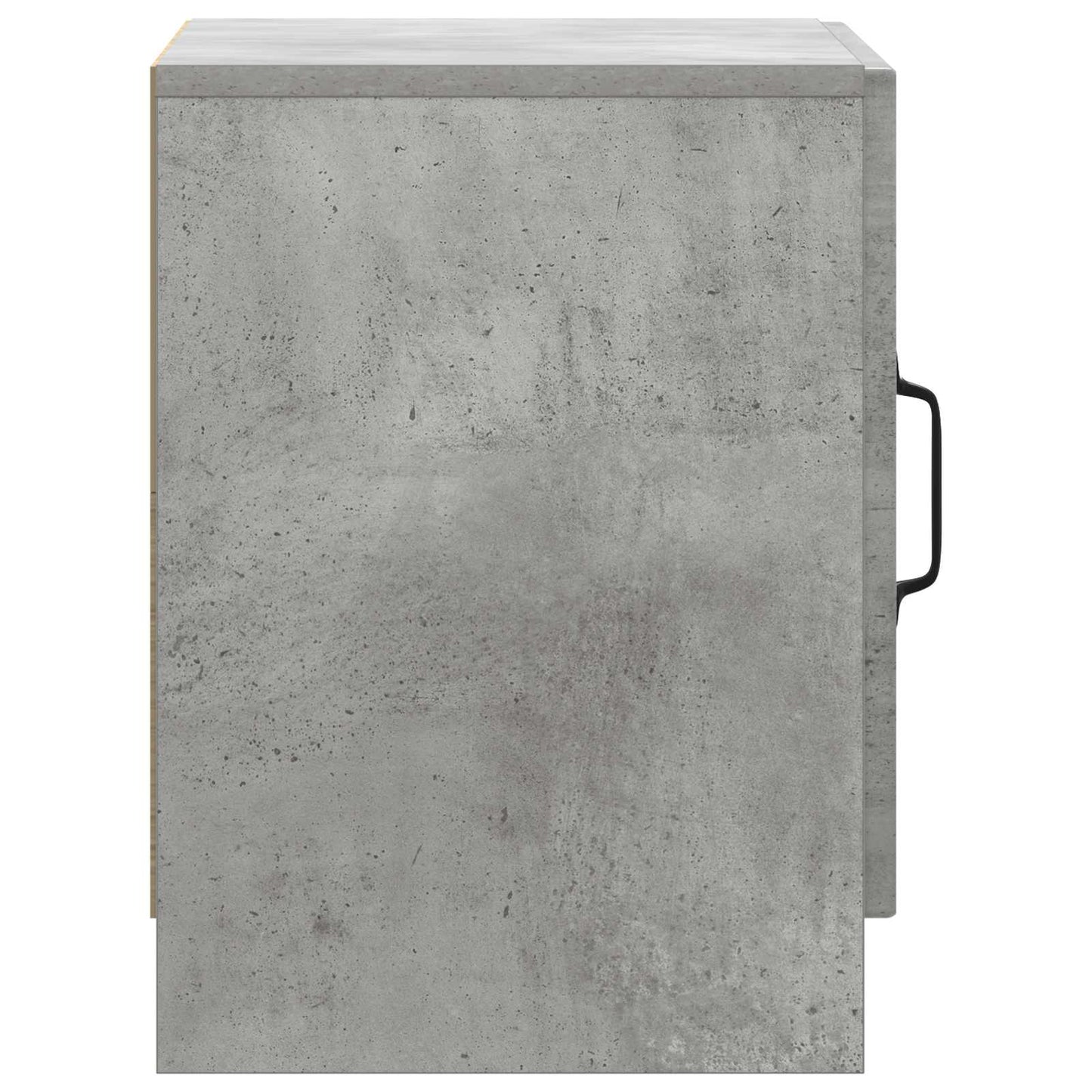 Nachttisch Betongrau 43 x 34,5 x 47 cm Holzwerkstoff
