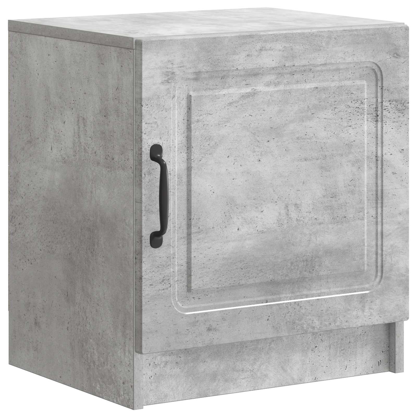 Nachttisch 2 Stk. Betongrau 43 x 34,5 x 47 cm Holzwerkstoff