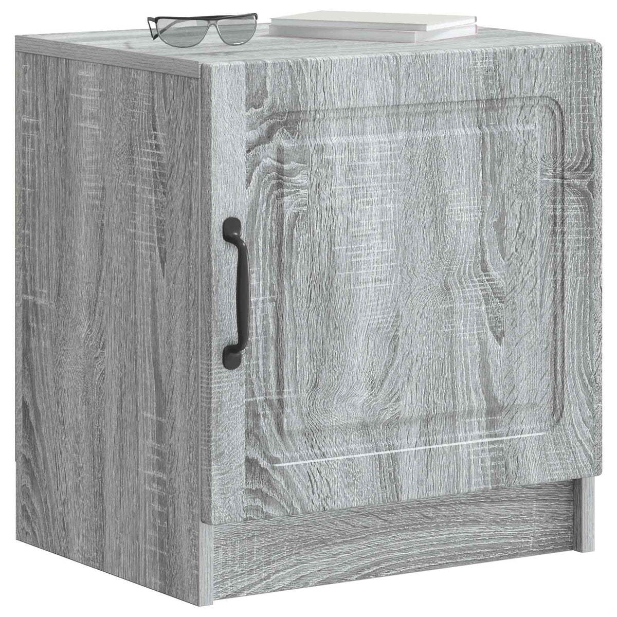 Nachttisch 2 Stk. Sonoma-Grau 43 x 34,5 x 47 cm Holzwerkstoff