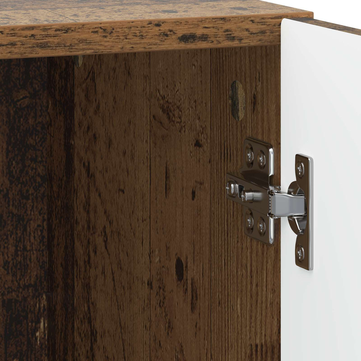 Nachttisch Altholz 43 x 34,5 x 47 cm Holzwerkstoff