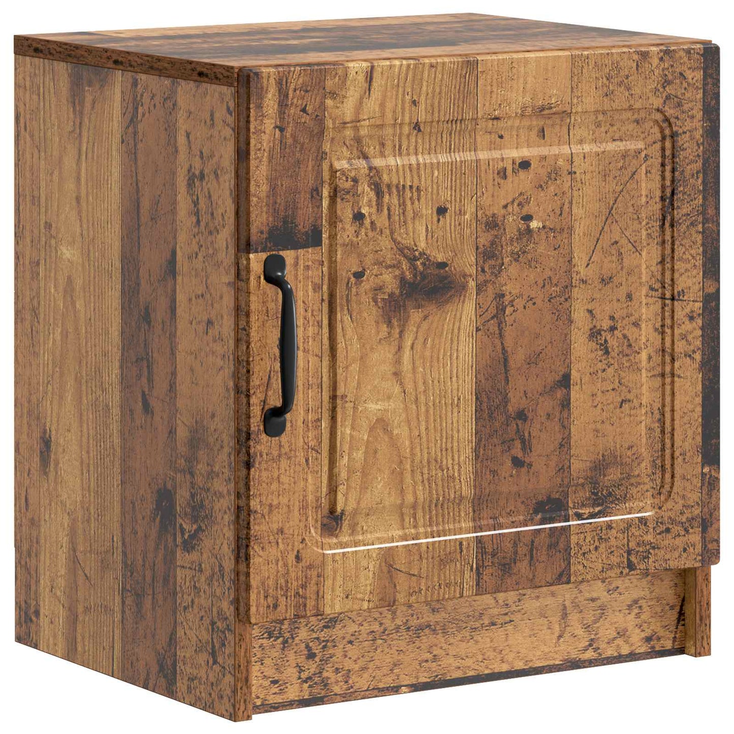Nachttisch 2 Stk. Altholz 43 x 34,5 x 47 cm Holzwerkstoff