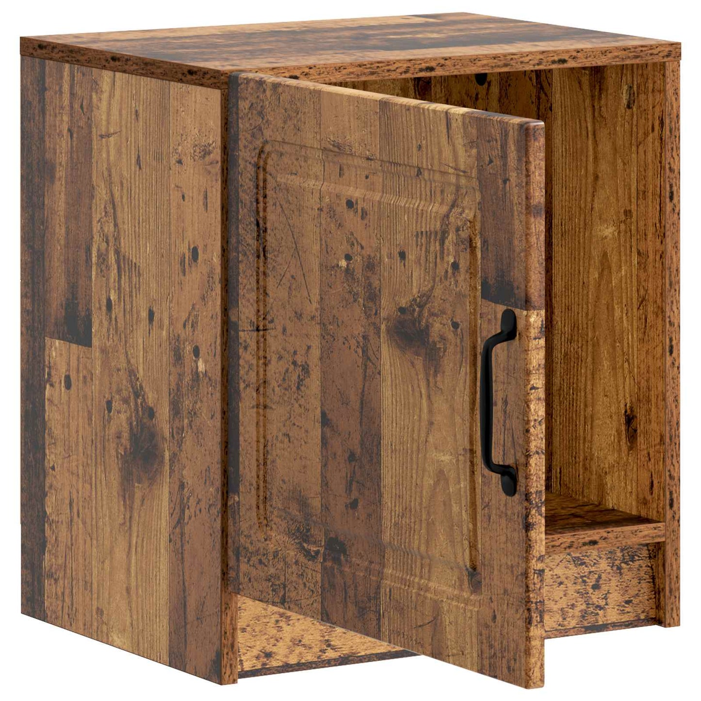 Nachttisch 2 Stk. Altholz 43 x 34,5 x 47 cm Holzwerkstoff