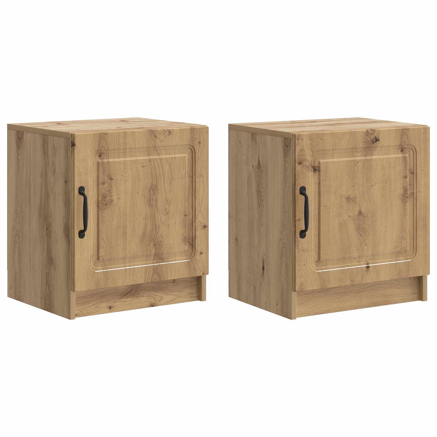 Nachttisch 2 stk. Artisan-Eiche 43 x 34,5 x 47 cm Holzwerkstoff