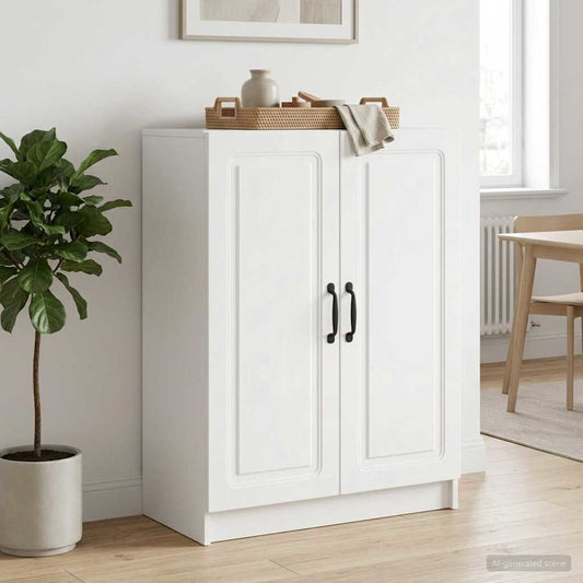Sideboard Weiß 66 x 34,5 x 87 cm Holzwerkstoff