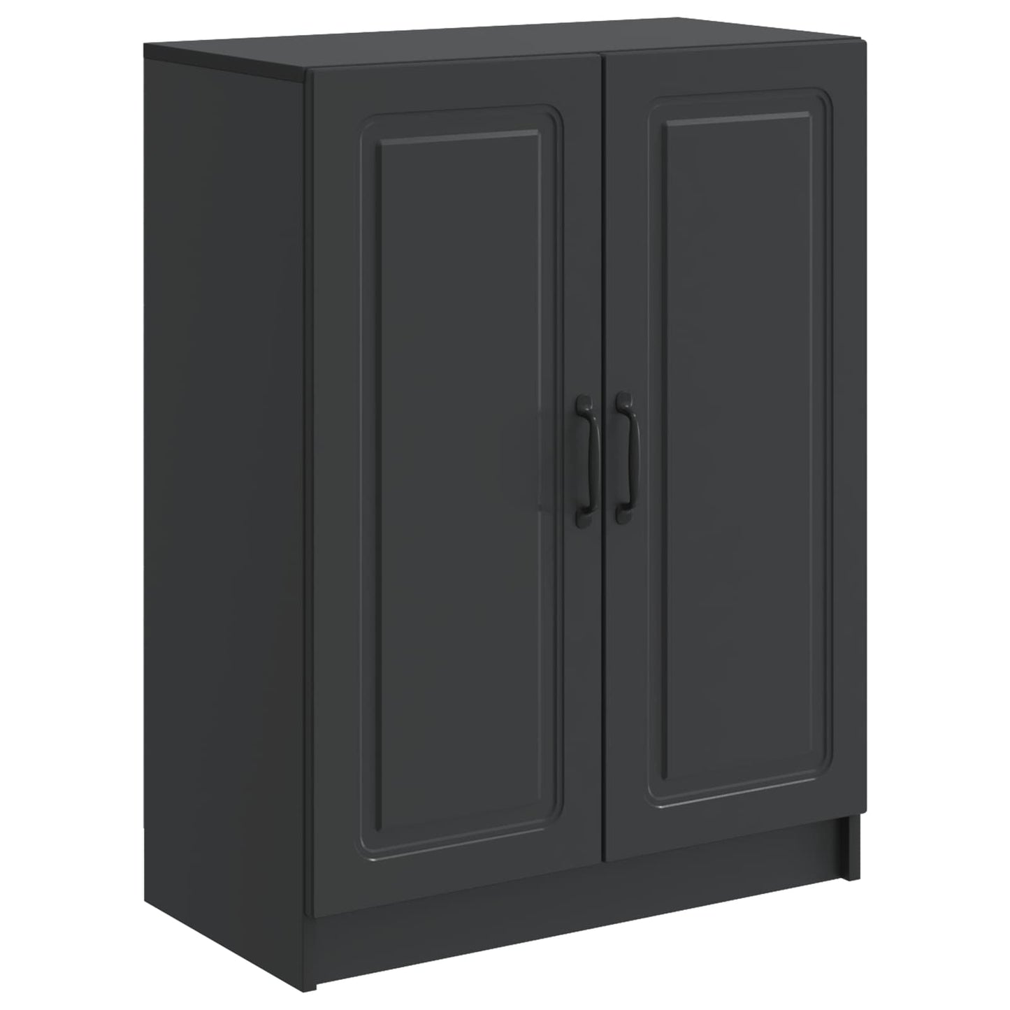 Sideboard Schwarz 66 x 34,5 x 87 cm Holzwerkstoff