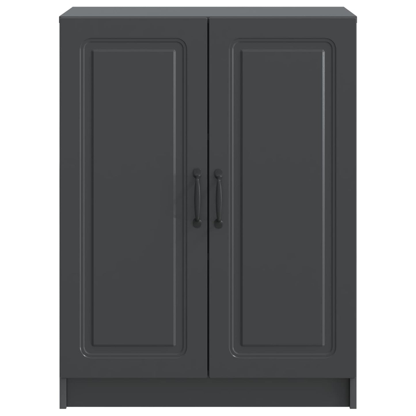 Sideboard Schwarz 66 x 34,5 x 87 cm Holzwerkstoff