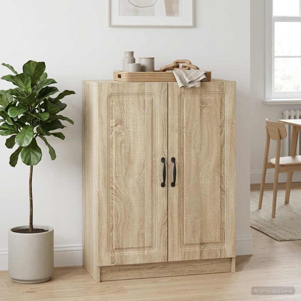 Sideboard Sonoma-Eiche 66 x 34,5 x 87 cm Holzwerkstoff