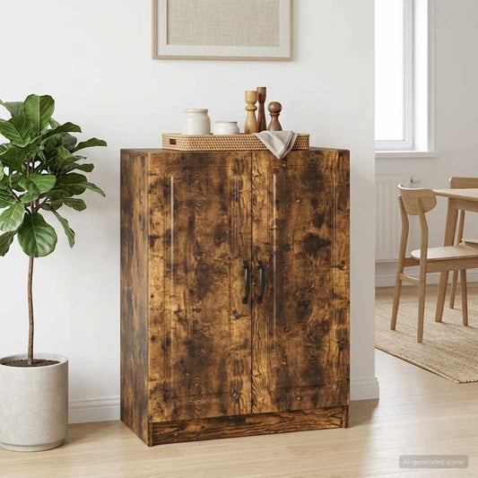Sideboard Geräucherte Eiche 66 x 34,5 x 87 cm Holzwerkstoff