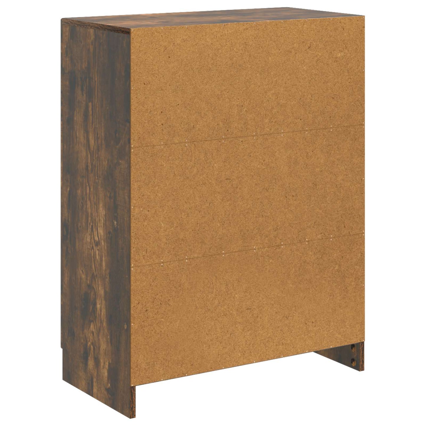 Sideboard Geräucherte Eiche 66 x 34,5 x 87 cm Holzwerkstoff
