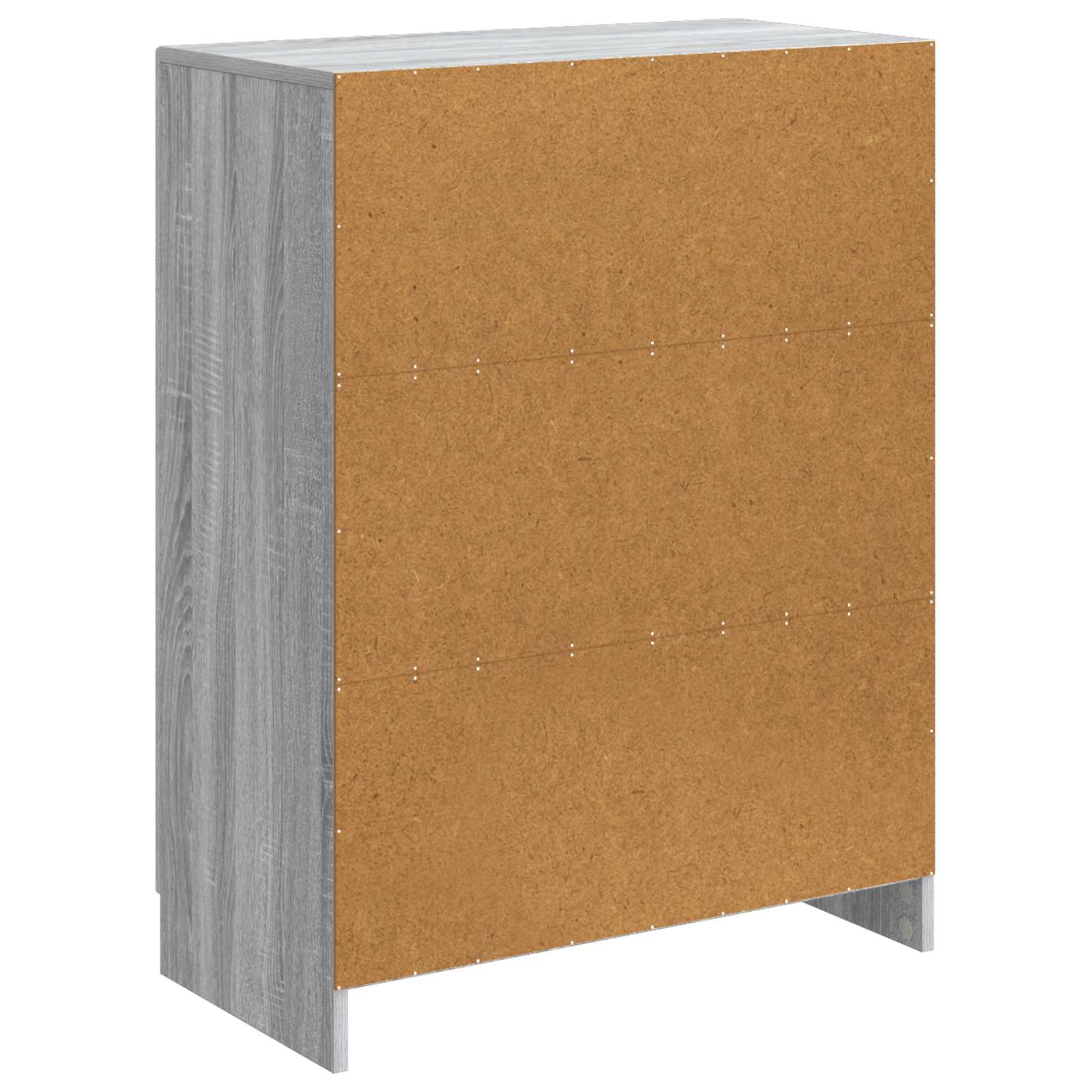 Sideboard Graues Sonoma 66 x 34,5 x 87 cm Holzwerkstoff