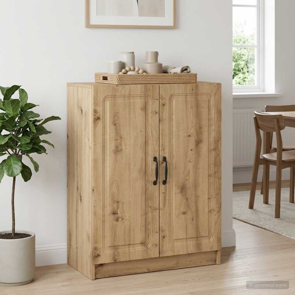 Sideboard Artisan-Eiche 66 x 34,5 x 87 cm Holzwerkstoff
