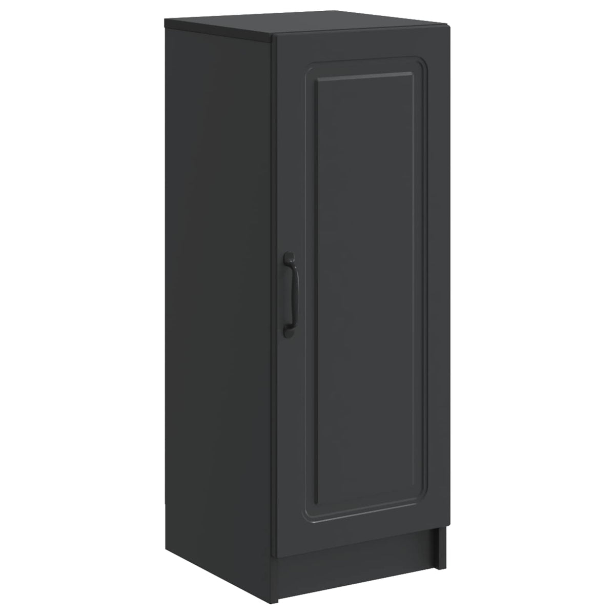Sideboard Schwarz 33 x 34,5 x 87 cm Holzwerkstoff